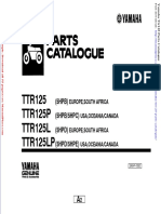 Yamaha Ttr125 Parts Catalogue