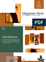 Aesthetic Magazine Style PPT Template 