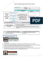 Leemos y Reflexionamos Acerca de La Convivencia