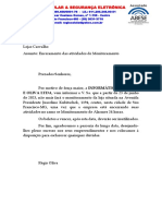 Carta Encerramento Monitoramento