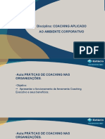 Aula - 15 - Coaching Aplicado Ao Ambiente Corporativo - Estácio