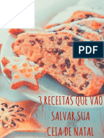 3 Receitas Que Vão Salvar o Seu Natal Ebook