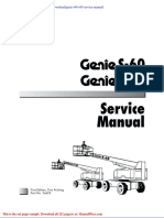 Genie s60 s65 Service Manual