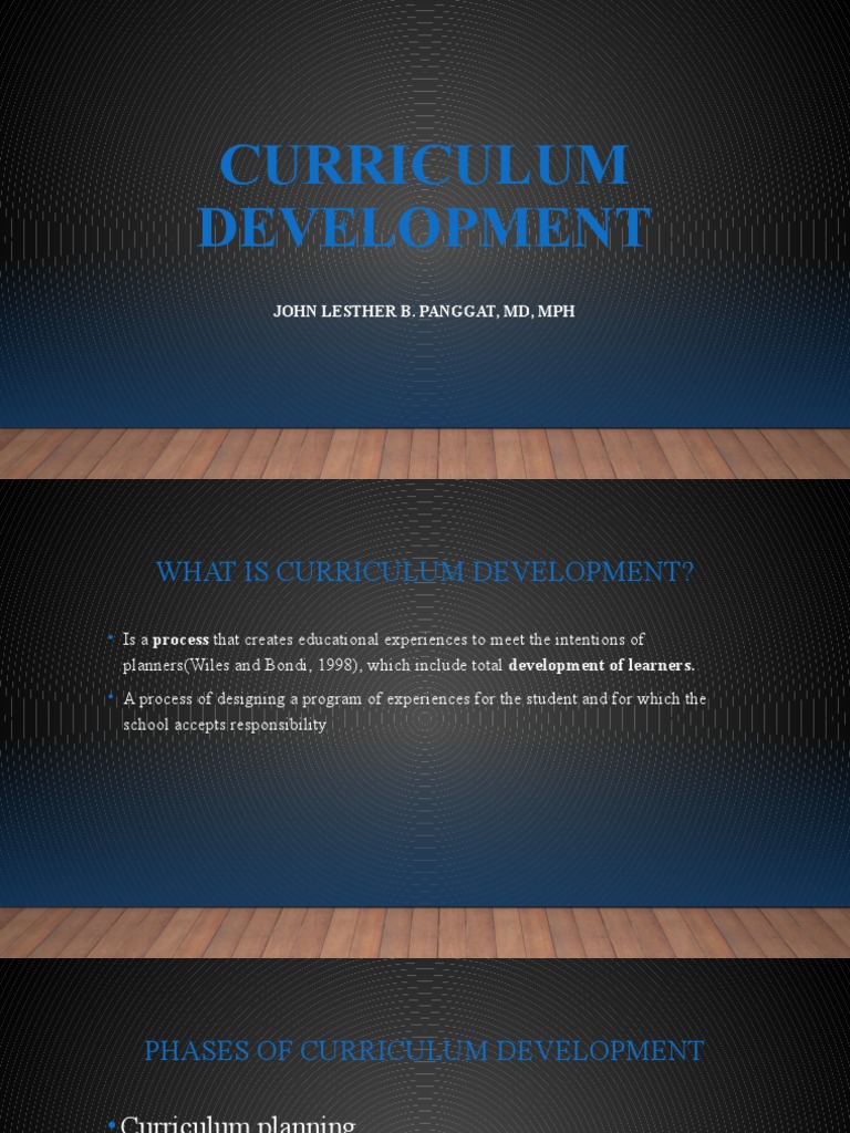 Curriculum Development | PDF | Curriculum | Teachers