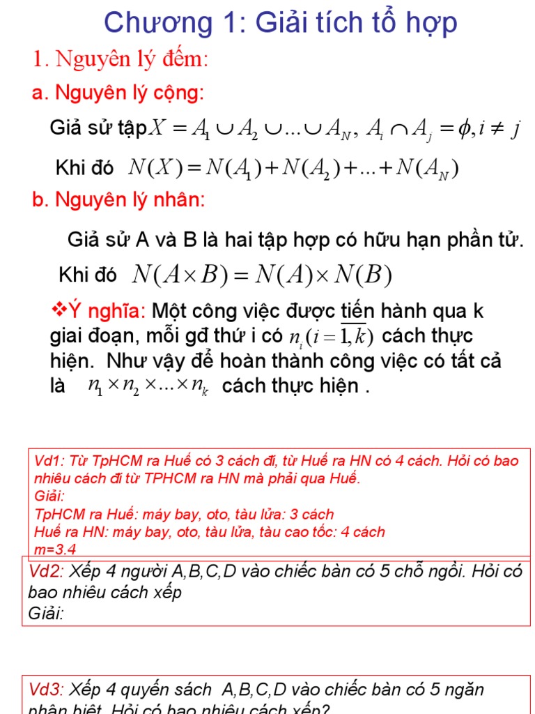 Giai Tich To Hop | PDF