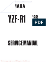 Yamaha 1998 Yzfr1 Servicemanual