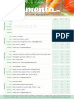 Ementa EBI, 2.º e 3.º Ciclos e Secundário - MAIO 2023