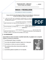 Ciencia Evaluación