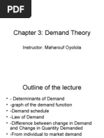 Managerial Economics(Chapter 3)