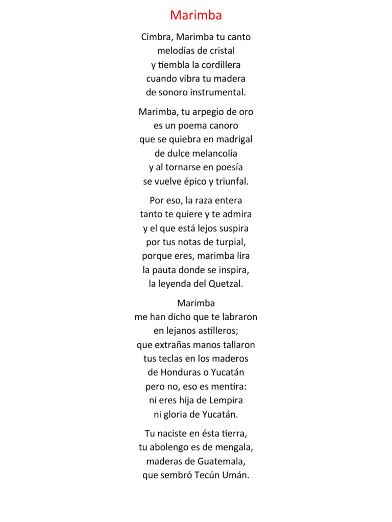 Marimba PDF