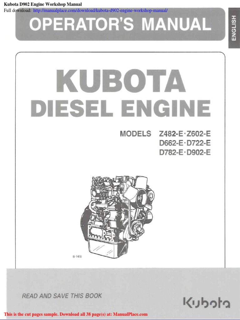 KUBOTA D902 ENGINE SERVICE MANUAL PDF FREE DOWNLOAD intelligence overview