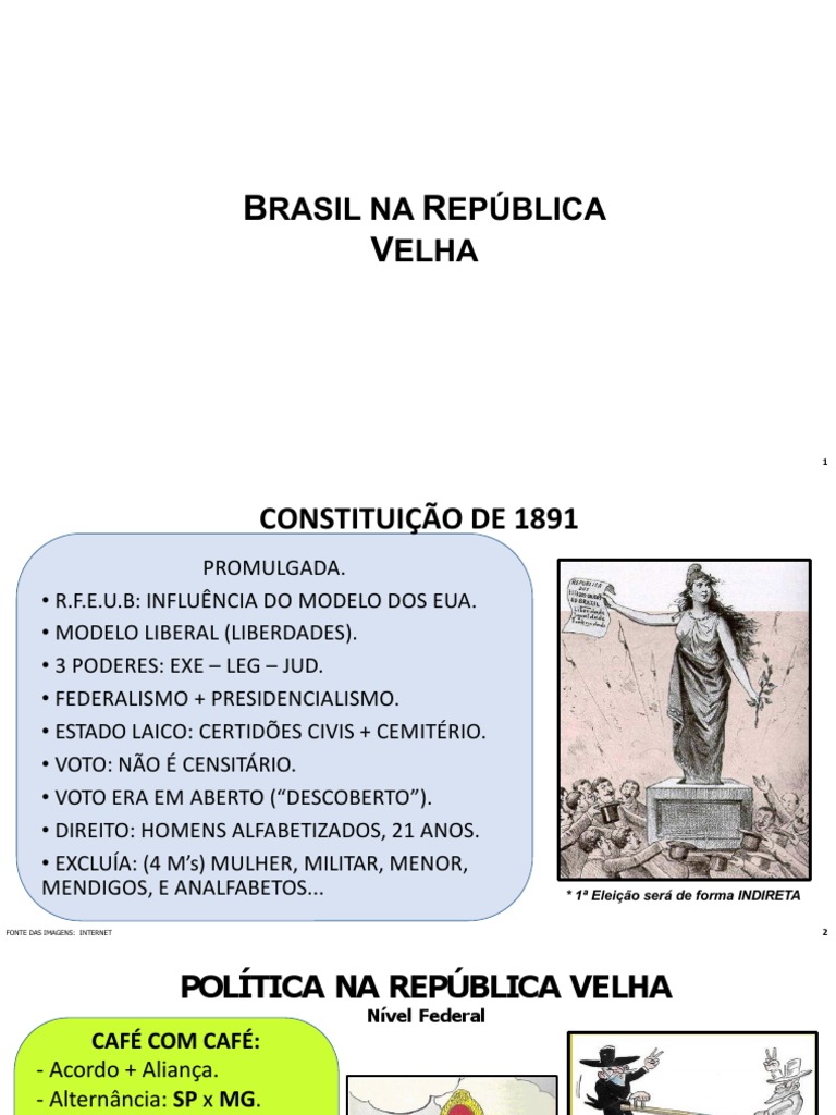 Política e Sociedade na República Velha | PDF | Democracia | Ideologias ...