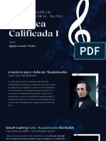 Practica Calificada I - Actividad Formativa II Apreciacion Musical - NRC 7624