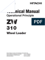Hitachi Zw310 Technical Manual Operational Principle