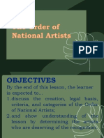 The Order of National Artists