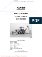 Case Loader Backhoe 580m Series 3 Parts Catalog