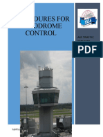 Aerodrome Procedures Flight Dispatch