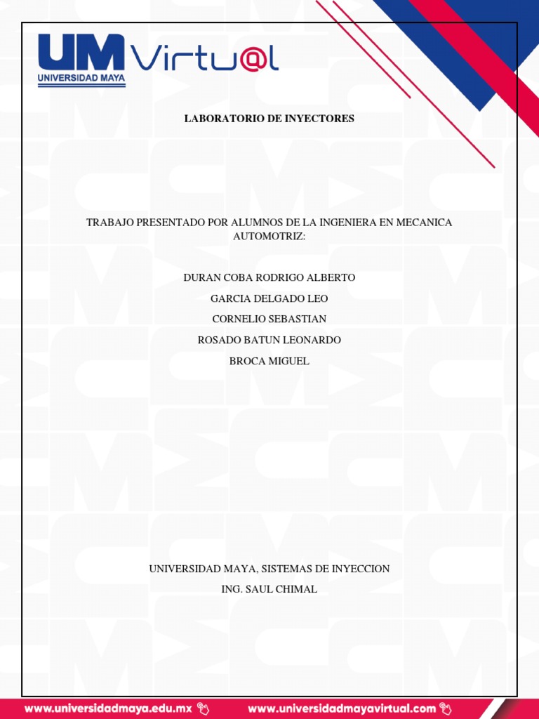Rosado Ima 3a Laboratorio de Inyectores