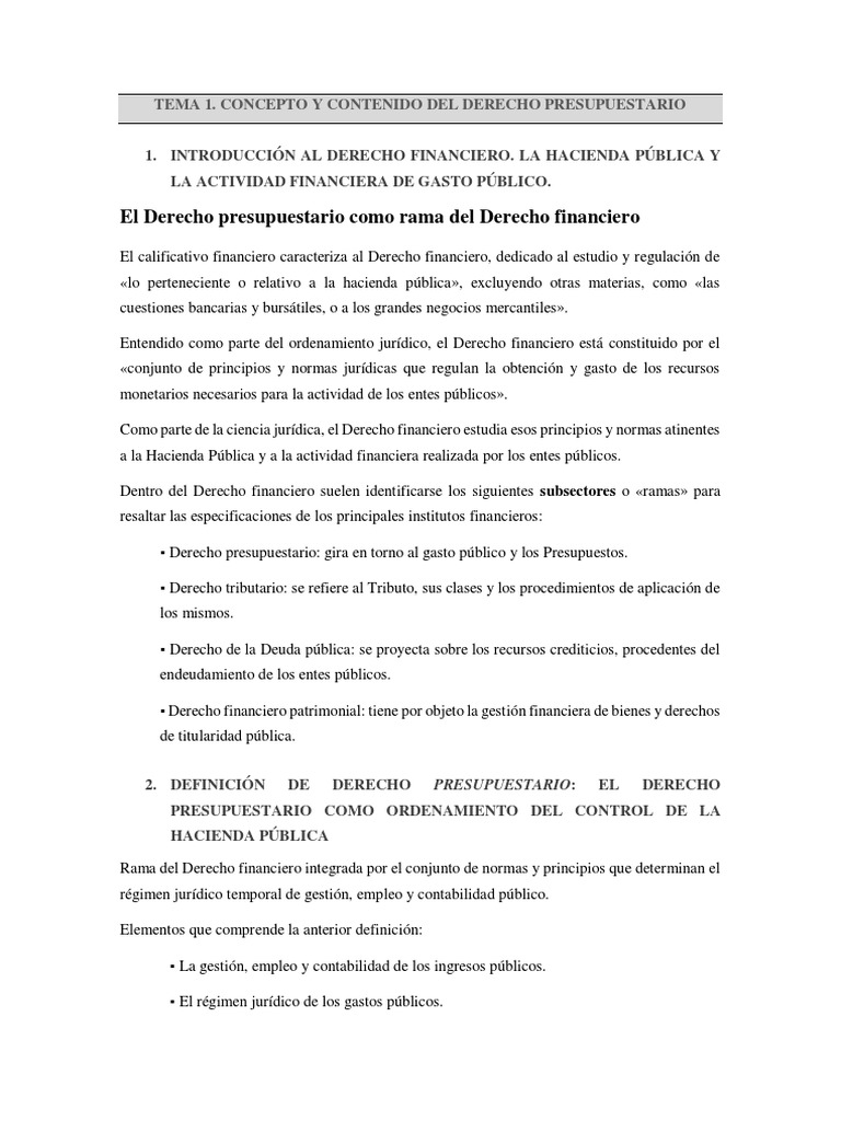 Apuntes Presupuestario | PDF | Presupuesto | Ley de la Unión Europea