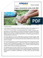 Lectura Sobre El Agua