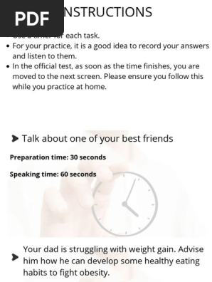 CELPIP Speaking Test 10