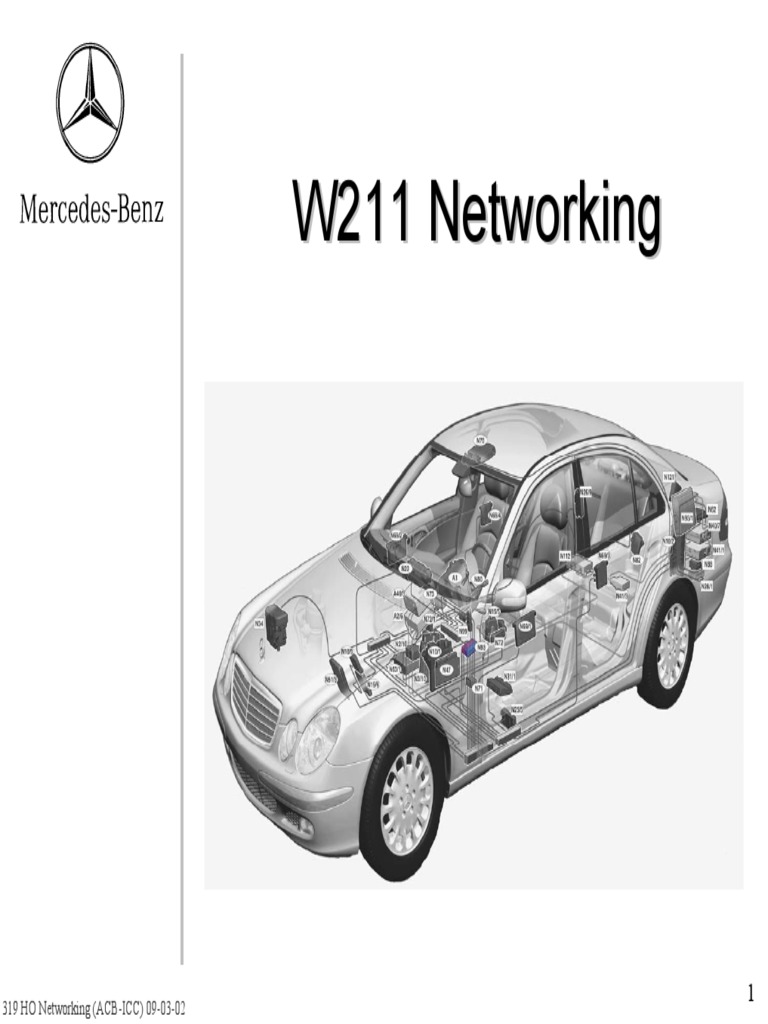Mercedes Technical Training 319 Ho Networking Acb Icc 09-03-02 | PDF ...