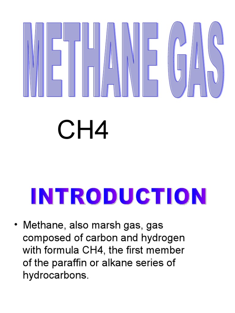 Preparation of Methane Gas PDF