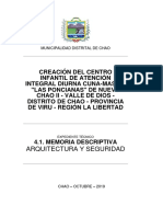 4.1 Poncianas - Arquitectura - Memoria Descriptiva