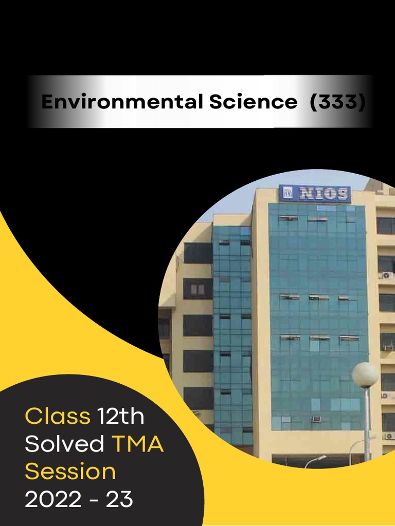 TMA IMP Environmental Science (333) English !! | PDF | Ecosystem | Soil