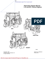 Cummins Engine l10 m11 Repair Manual