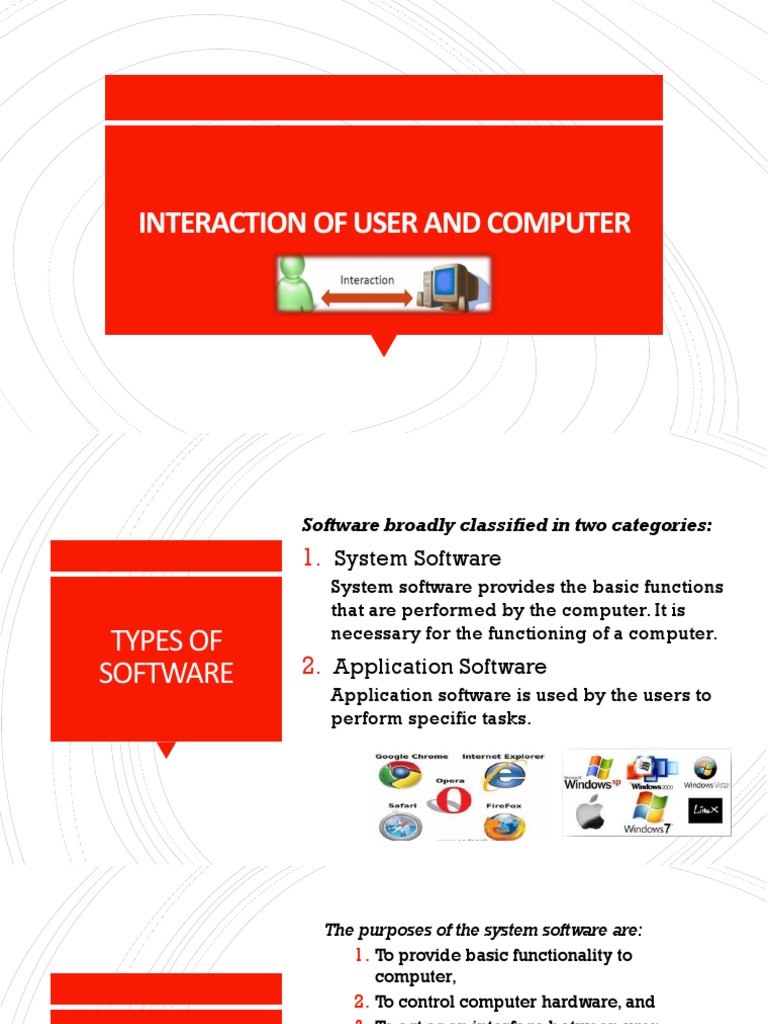 Interaction of User and Computer | PDF | Programming | Computer Program