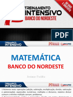 Josimar Padilha - Matemática - Treinamento Intensivo Banco Do Nordeste