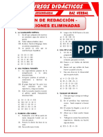 Plan de Redacción - Oraciones Eliminadas