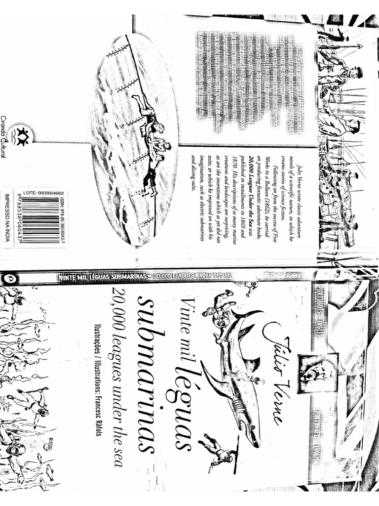 Livro 20mil Léguas Submarinas | PDF, image size:768x1024