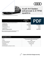 A4 Sedan Advanced 2-0 TFSI Quattro 20210210
