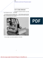 Case Crawler Dozer 550 Operators Manual