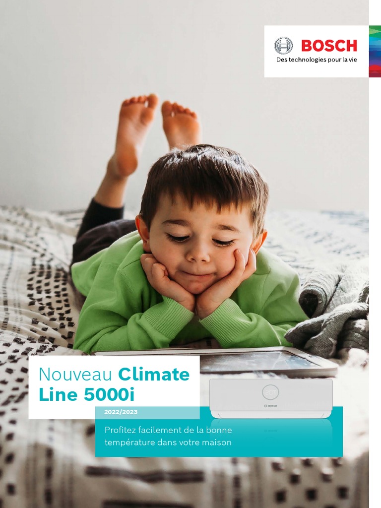 Climatiseur-Bosch-5000i FR TN | PDF | Climatisation | Thermodynamique