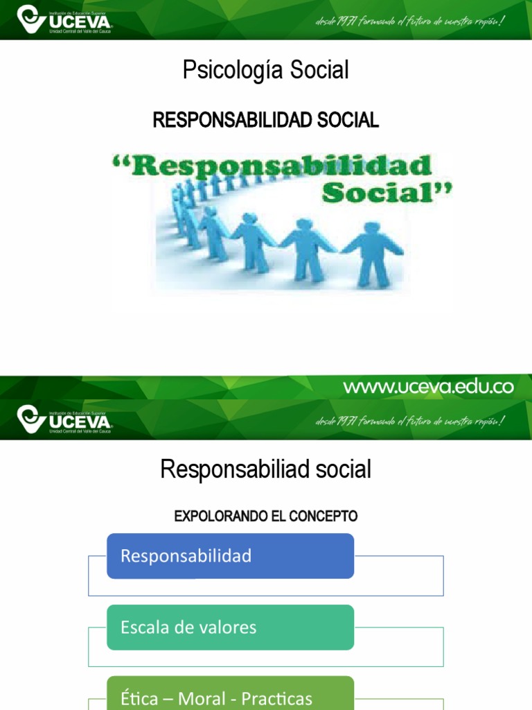 Presentacion Responsabilidad Social | PDF | Ciencia y matemáticas