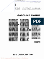 TCM Forlift Truck h15!20!25rmt Rat Engine 06 2003 Parts Manual