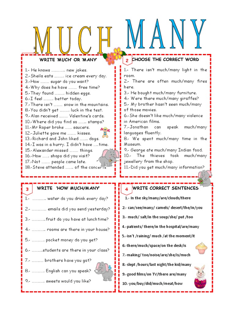 Much Many Tests - 45939 | PDF