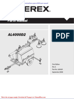 Terex Genie Al4000 Parts Manual