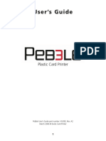 Evolis Pebble 3 Printer User Manual