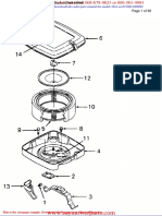 Cub Cadet Parts Manual For Model 1641 SN 821060 880000