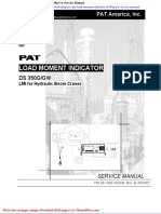 Grove Pat Load Moment Indicator Ds350g GW Service Manual