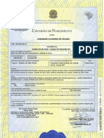 Scan Certidão