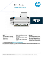 HP DesignJet T125 24 in Printer