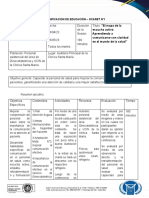 Ocaret Del Programa Educativo