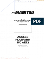 Manitou Access Platform 150 Aet2 Service Sec Wat