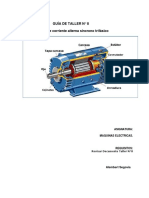 Guia Taller N°8 Motor Sincrono Trifásico - Alembert Segovia