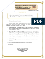 Circular N°16, Informa Medidas Preventivas de Invierno